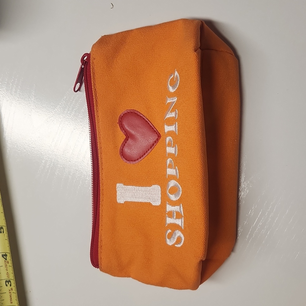 "I ❤️ Shopping" Cosmetic Bag / Pouch